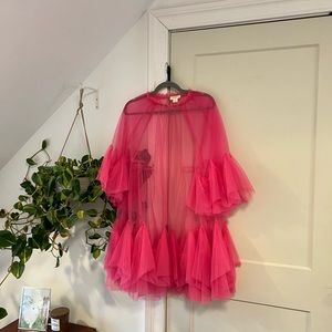 Anthropologie Mini Tulle Layer